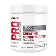 GNC Pro Performance Creatine Monohydrate Unflavoured Micronized 100x2 gm