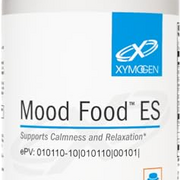 XYMOGEN Mood Food ES - Supports Calmness, Relaxation and a Healthy Mood with Active Folate, B Vitamins, 5-HTP, GABA, Minerals, Suntheanine L-Theanine, Selenium (120 Capsules)