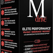 Mdrive Elite Test Booster for Men - Supports Immune Health, Energy, VO2Max, Recovery, Stress Relief, Lean Muscle, KSM-66 Ashwagandha, DIM, Fenugreek, 90 Capsules