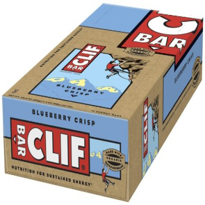 Clif Bar Blueberry Crisp, 12 Count (Pack of 2)