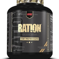 REDCON1 Ration Whey Protein, Peanut Butter Chocolate - Keto Friendly + Gluten Free Whey Protein Powder - Contains Whey Protein Hydrolysate + Whey Concentrate (65 Servings)