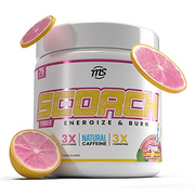 MAN Sports Scorch - Fat Burning Powder for Men and Women - Hunger Suppressant - Weight Loss Supplement - 375 Grams, 75 Servings - Pink Lemonade