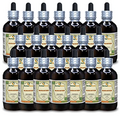Mangosteen, (Garcinia Mangostana) Dried Juice Powder Liquid Extract (Brand Name: HerbalTerra, Proudly Made in USA) 20x4 oz