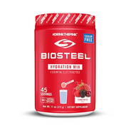 BioSteel Zero Sugar Hydration Mix, Great Tasting Hydration with 5 Essential Electrolytes, Mixed Berry Flavor, 45 Servings per Tub