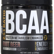 BCAA Powder by JBN. 30 Servings, 2:1:1 Ratio with Cluster Dextrin, Leucine, Isoleucine, Valine. Ignite Protein Synthesis & Muscle Recovery (Rootbeer)