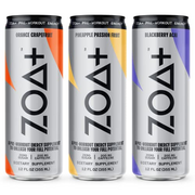 ZOA+ Plus Sugar Free Pre Workout Drinks Bundle | 12 Fl Oz, (36 Pack) | Nitric Oxide Support, Vitamin C, Vitamin B & 200mg Caffeine from Green Tea