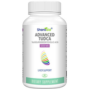 Sharoaid TUDCA Liver Support Supplements 1200 mg-Third Party Tested-High Strength Formula-Bile Salts for Liver Detox Cleanse-Vegan Capsules for Liver,Kidney,Gallbladder Health,1 Bottle-60 Capsules