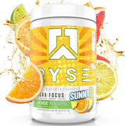 RYSE Up Supplements Ryse Element Series BCAA Focus | Hydrate, Focus, Recover | Designed for Versatility | with BCAAs, Caffeine, & Electrolytes | 30 Servings (Sunny D Orange Pineapple)