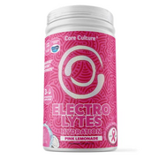 Core Culture Pink Lemonade Electrolytes Powder - Refreshing Rapid Hydration Electrolyte Drink Mix to Recover & Recharge - Naturally Sweetened, Keto Electrolytes Powder No Sugar, 10 cals - 45 Servings