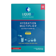 Liquid I.V. Hydration Multiplier, Electrolyte Drink Mix (Strawberry, 15 Count)