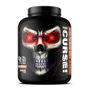 JNX SPORTS The Curse! Ultra Premium Whey Protein Powder Double Chocolate 5lb | 25g Protein Per Serve, Primary Source Whey Isolate