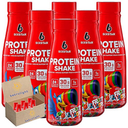 Protein Shakes | Muscle Building & Recovery Plus Immune Support | Muscle Builder for Men & Women | Sixstar 30g Protein, 24 Vitamins and Minerals 1g Sugar | 11 Fl oz Bottle | Pack of 6 | Every Order is Elegantly Packaged in a Signature BETRULIGHT Branded Box