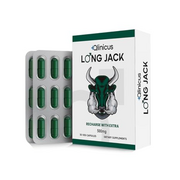 Qlinicus LongJack Recharge with Extra Endurance and Energy Support for Sports Nutrition,Higher Levels of Vitality,Strength,Power,Stamina-30 Capsules 500Mg.