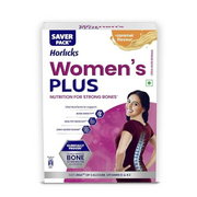 Women's Plus Caramel Nutrition Drink Refill Pack, Nutrition for strong Bones & Vitamin D -400 gm