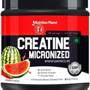 Micronized Creatine Monohydrate (Watermelon, 348g / 0.76 Lb, 60 Servings)
