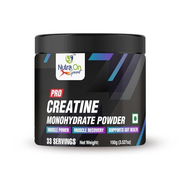 Creatine Monohydrate Powder I Pre/Post Workout Supplement for Muscle Repair & Recovery | Supports Athletic Performance & Power I Unflavoured - 100g (33 Servings)