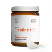 Creatine HCL | Scientifically Formulated & Pharmaceutical Grade for Muscle Growth | Improves Exercise Performance & Reduces Fatigue | Gluten Free & Easy to Absorb | 2g Per Serving | 200 GM