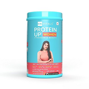 DADU ProteinUp Women with Soy, Whey Protein, Collagen, Vitamin C, E & Biotin for Strength and Beauty from Within (Chocolate, 400 g / 0.88 lb)