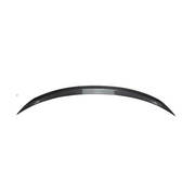 Glossy Car Rear Trunk Spoiler Wing Lip Compatible for Benz CLA Class C117 CLA200 CLA260 CLA45 AMG 2013-2019 Tail Tailgate Lip (Color : Carbon Black)