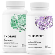 THORNE Stress and Immune Support Bundle - Berberine & Adrenal Cortex - 30 to 60 Servings