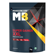 D4D Super Gainer XXL, Muscle Mass High Protein Gainer (Chocolate Bliss, 1 Kg / 2.2 lb)