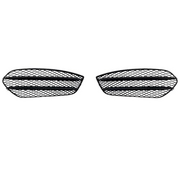 Car Front Bumper Lip Spoiler Splitter Body Kits Diffuser Compatible for Benz CLA Class C117 CLA200 220 CLA45 2013-2015 AMG