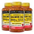 Mason Natural Salmon Oil 2000mg 120ct X 3pack