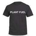 Plant Fuel Black Crew Neck T-Shirt