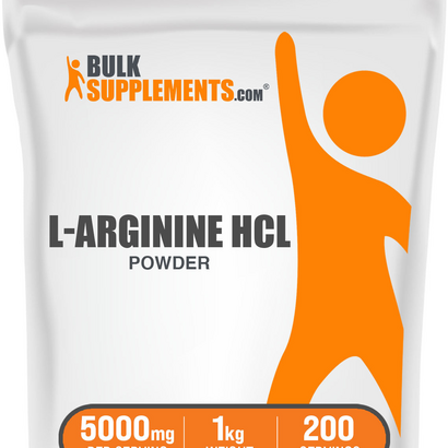 L-Arginine HCl Powder 1 Kilogram (2.2 lbs)