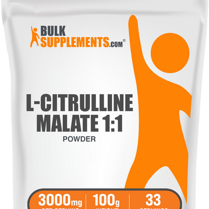 L-Citrulline DL-Malate 1:1 Powder 100 Grams (3.5 oz)
