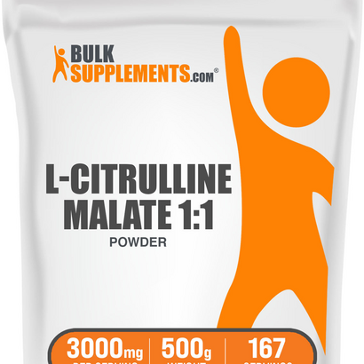 L-Citrulline DL-Malate 1:1 Powder 500 Grams (1.1 lbs)