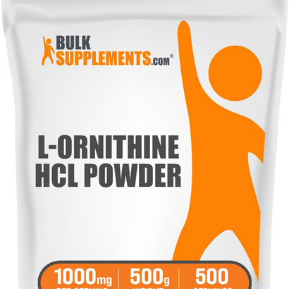L-Ornithine HCl Powder 500 Grams (1.1 lbs)