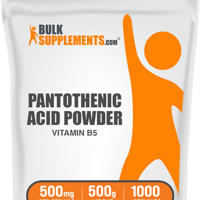 Vitamin B5 Pantothenic Acid / Calcium Pantothenate Powder 500 Grams (1.1 lbs)