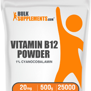 Vitamin B12 1% (Cyanocobalamin) Powder 500 Grams (1.1 lbs)