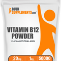 Vitamin B12 1% (Cyanocobalamin) Powder 1 Kilogram (2.2 lbs)