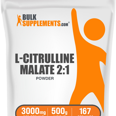 L-Citrulline DL-Malate 2:1 Powder 500 Grams (1.1 lbs)