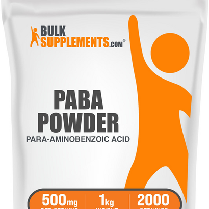 Para-Aminobenzoic Acid (PABA) Powder 1 Kilogram (2.2 lbs)