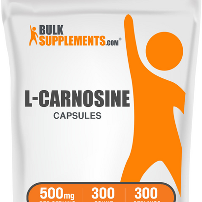 L-Carnosine Capsules 300 Gelatin Capsules