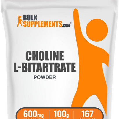 Choline L-Bitartrate Powder 100 Grams (3.5 oz)
