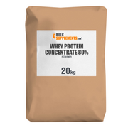 Whey Protein Concentrate 80% Powder 20 Kilograms (44 lbs)