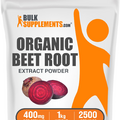 Organic Beet Root Extract Powder 1 Kilogram (2.2 lbs)