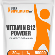 Vitamin B12 1% Methylcobalamin Powder 1 Kilogram (2.2 lbs)