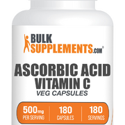 Ascorbic Acid (Vitamin C) Capsules 180 Veg Capsules