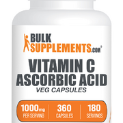 Ascorbic Acid (Vitamin C) Capsules 360 Veg Capsules