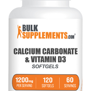 Calcium Carbonate & Vitamin D3 Softgels 120 Softgels
