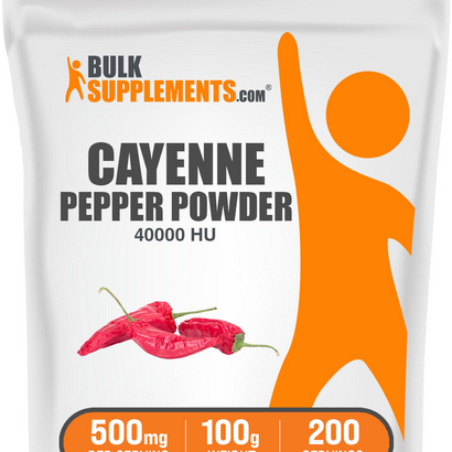 Cayenne Pepper 40000HU Powder 100 Grams (3.5 oz)