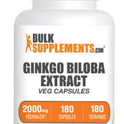 Ginkgo Biloba Extract Capsules 180 Capsules
