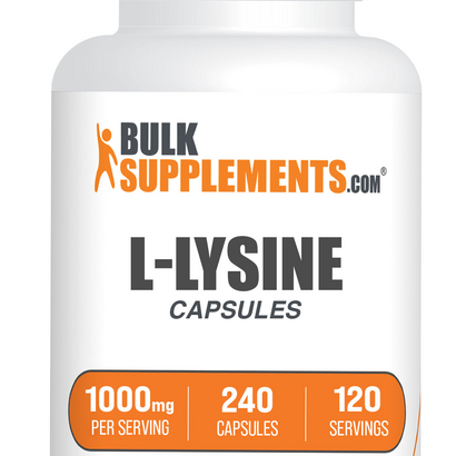 L-Lysine HCl Capsules 240 Capsules
