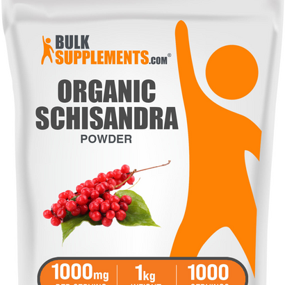 Organic Schisandra Powder 1 Kilogram (2.2 lbs)