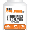 Riboflavin (Vitamin B2) Capsules 180 Capsules